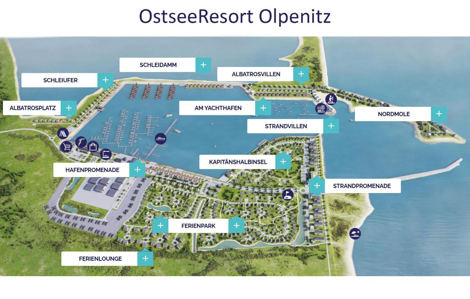 Unendliche See Olpenitz Exteriör bild